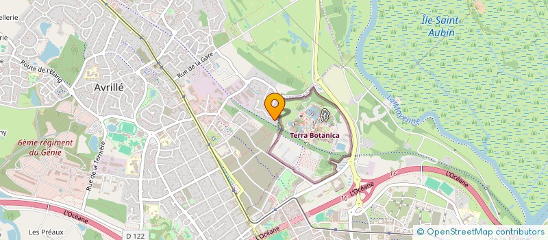 localisation de l'entreprise CV2A à AVRILLE