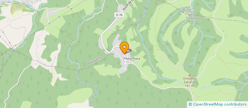 localisation de l'entreprise CVA à HASPARREN