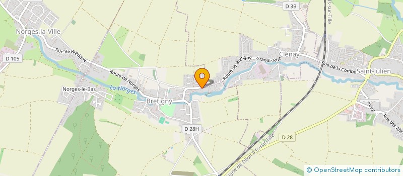 localisation de l'entreprise CVB  BRETIGNY