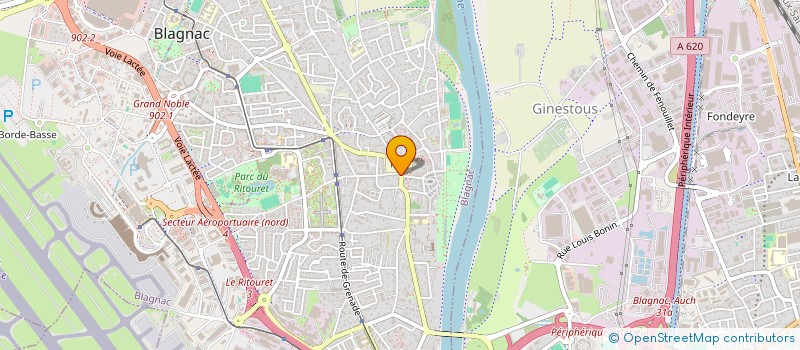 localisation de l'entreprise CVB PARTNER à BLAGNAC