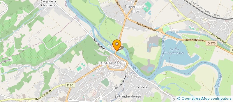 localisation de l'entreprise CVBV à SAINT-AIGNAN