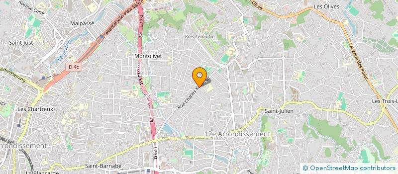 localisation de l'entreprise CVC à MARSEILLE