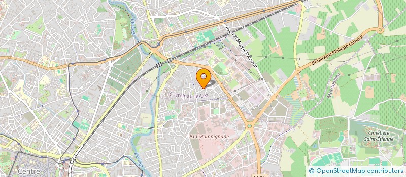 localisation de l'entreprise CVC CAPITAL à CASTELNAU-LE-LEZ