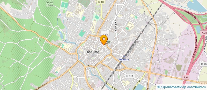 localisation de l'entreprise CVC CONSULTING à BEAUNE