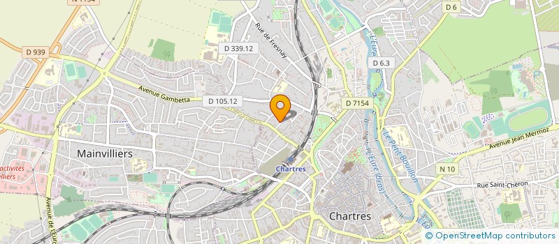 localisation de l'entreprise CVC ENERGIA à CHARTRES