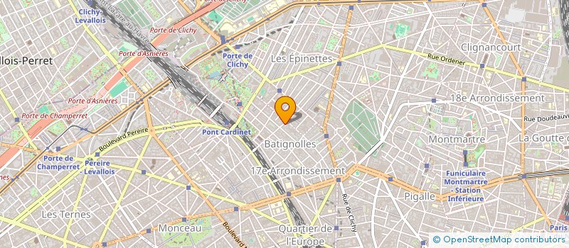 localisation de l'entreprise CVC EVOLUTION  PARIS