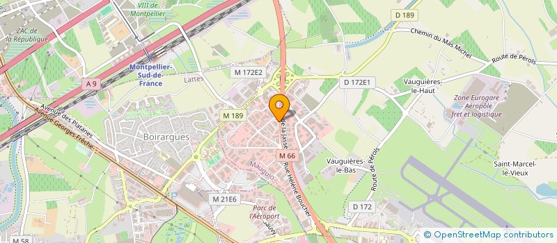 localisation de l'entreprise CVC HOLDING  MAUGUIO