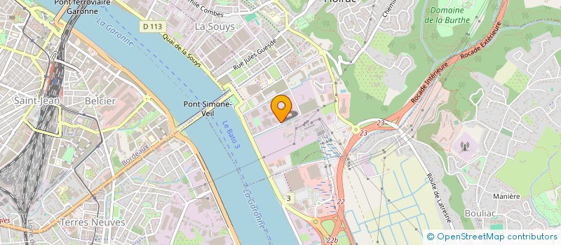 localisation de l'entreprise CVC IMMO  FLOIRAC