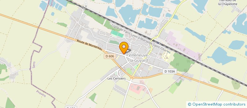 localisation de l'entreprise CVC M INDUSTRIES  VILLENEUVE-LA-GUYARD