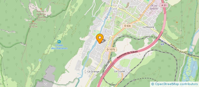 localisation de l'entreprise CVC PARTNER  VIF