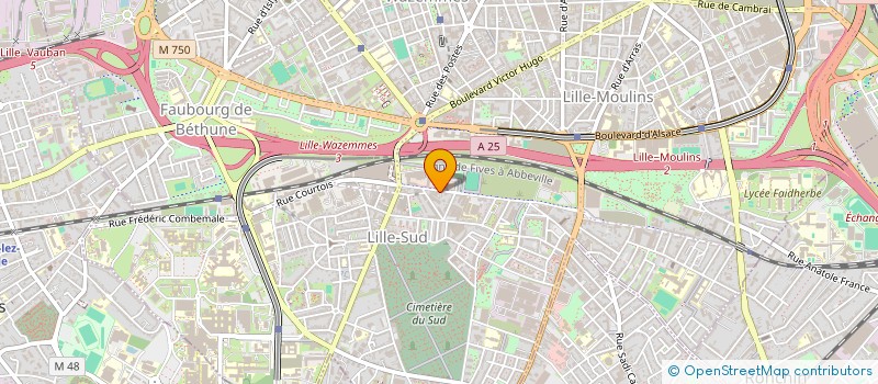 localisation de l'entreprise CVC-PRO à LILLE