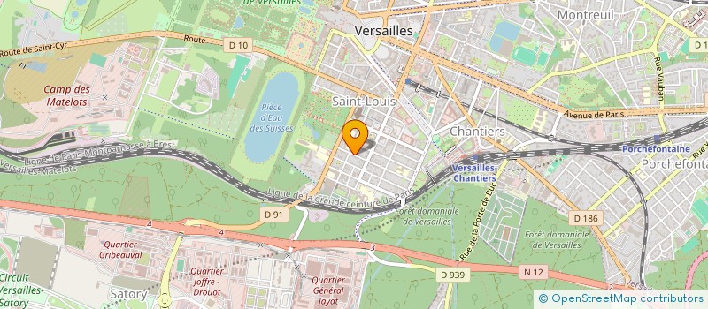 localisation de l'entreprise CVC PRO EXPERT à VERSAILLES