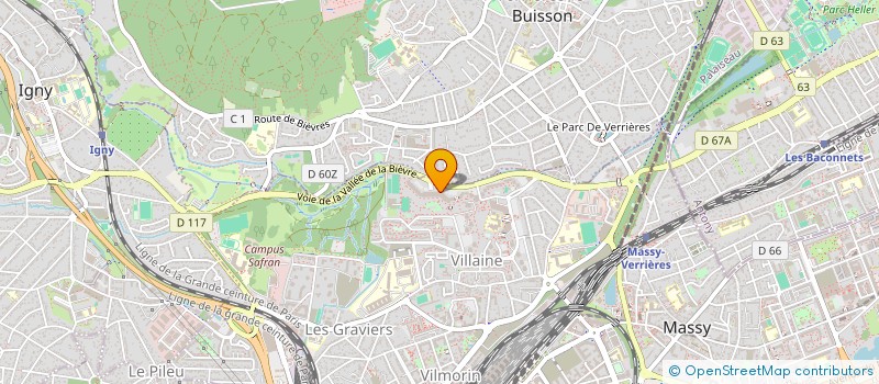 localisation de l'entreprise CVC SERVICES  MASSY