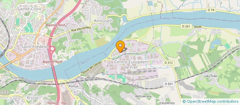 localisation de l'entreprise CVC SOLUTIONS 64 à LAHONCE