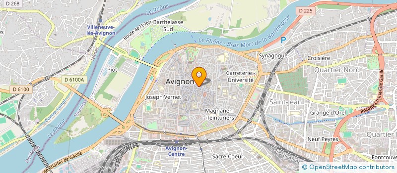 localisation de l'entreprise CVC VIDEO FUTUR à AVIGNON