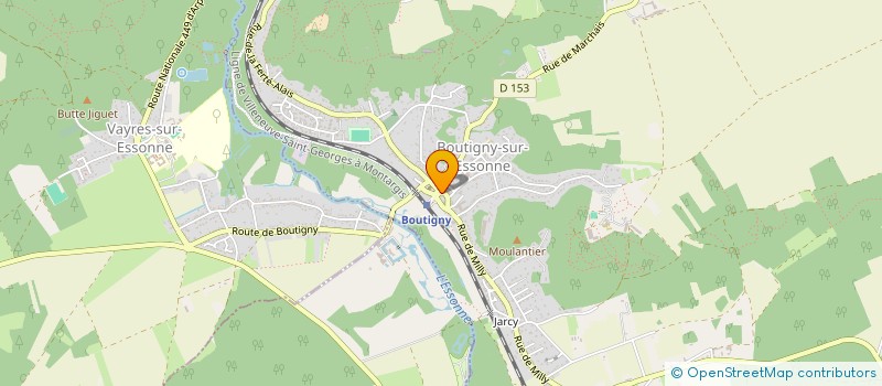 localisation de l'entreprise CVCEO  BOUTIGNY-SUR-ESSONNE