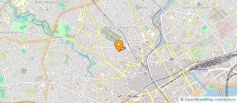 localisation de l'entreprise CVCJL HOLDING  NANTES