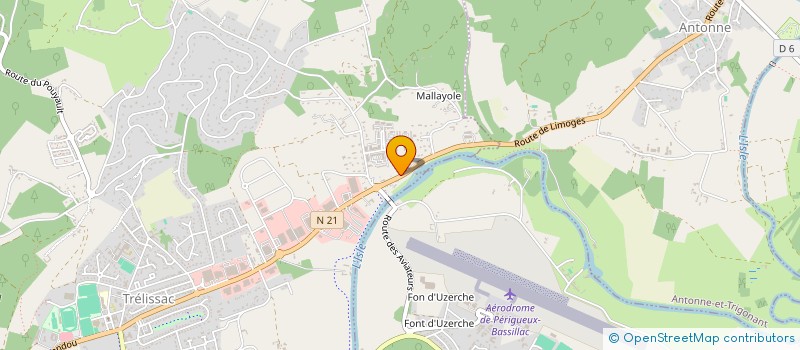 localisation de l'entreprise CVD AMENAGEMENT à SAINT-CREPIN-D'AUBEROCHE