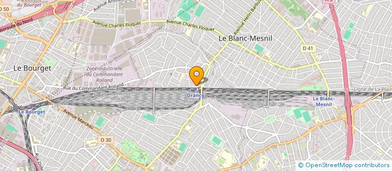 localisation de l'entreprise CVD BATIMENT à DRANCY