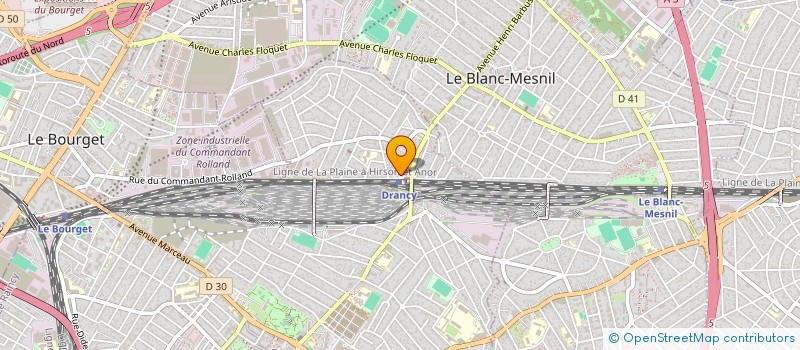 localisation de l'entreprise CVD DEVELOPPEMENT à DRANCY