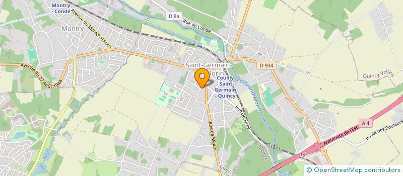 localisation de l'entreprise CVDB  SAINT-GERMAIN-SUR-MORIN