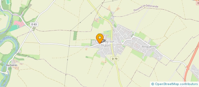 localisation de l'entreprise CVDJ  COLOMBY-ANGUERNY