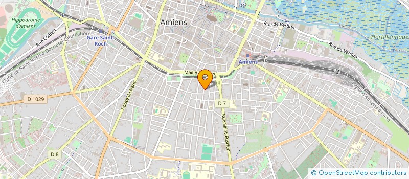 localisation de l'entreprise CVDV à AMIENS