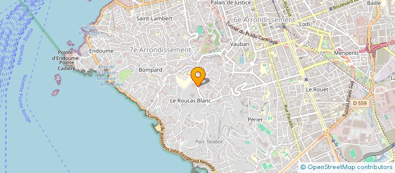 localisation de l'entreprise CVDV à MARSEILLE