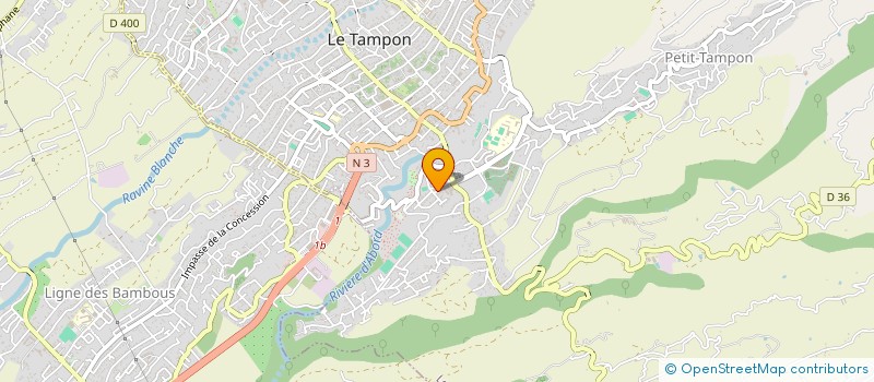 localisation de l'entreprise CVE CONSULT à LE TAMPON