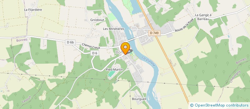 localisation de l'entreprise CVE MULTISERVICES à BONNES