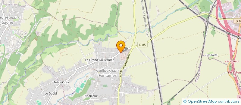 localisation de l'entreprise CVF à CAILLOUX-SUR-FONTAINES