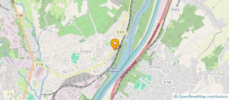 localisation de l'entreprise CVF BATIMENT à GRIGNY