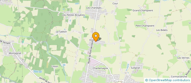 localisation de l'entreprise CVF IMMO  LAMOURA