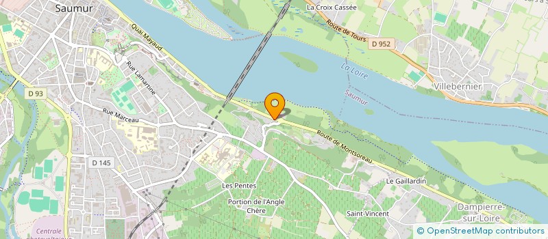 localisation de l'entreprise CVF SECURITE  SAUMUR