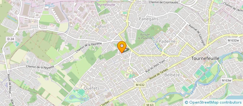 localisation de l'entreprise CVG CONVOYAGE31  TOURNEFEUILLE