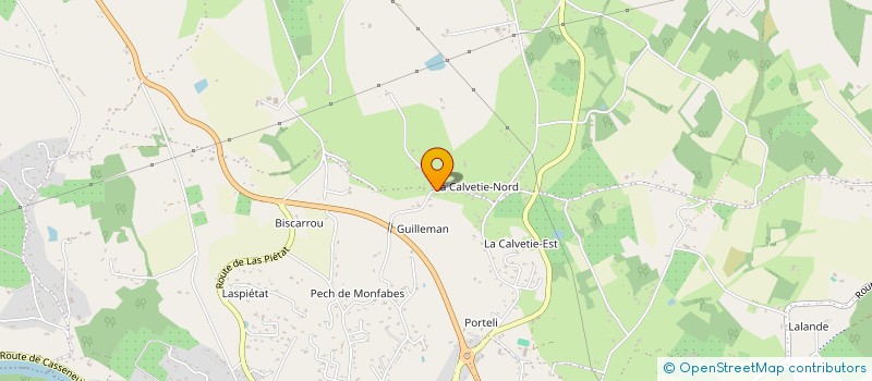 localisation de l'entreprise CVH  VILLENEUVE-SUR-LOT