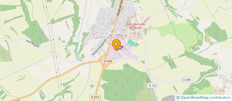 localisation de l'entreprise CVI à SAINTS-GEOSMES