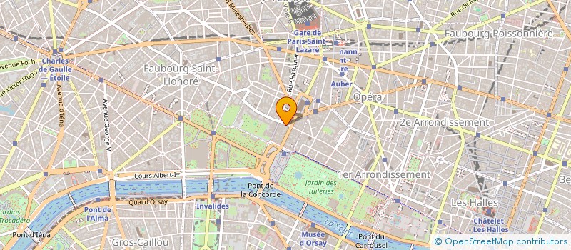 localisation de l'entreprise CVI MENILMONTANT  PARIS