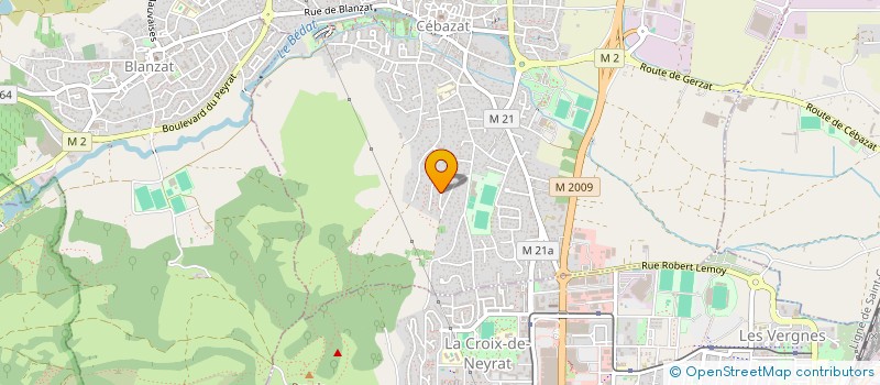 localisation de l'entreprise CVIMO  CEBAZAT