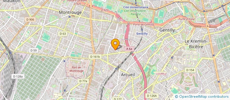 localisation de l'entreprise CVISO BAT à ALFORTVILLE