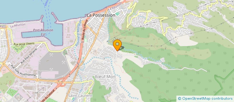 localisation de l'entreprise CVJ à LA POSSESSION