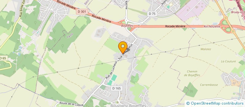 localisation de l'entreprise CVJL  BOUVIGNY-BOYEFFLES