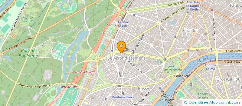 localisation de l'entreprise CVK  PARIS