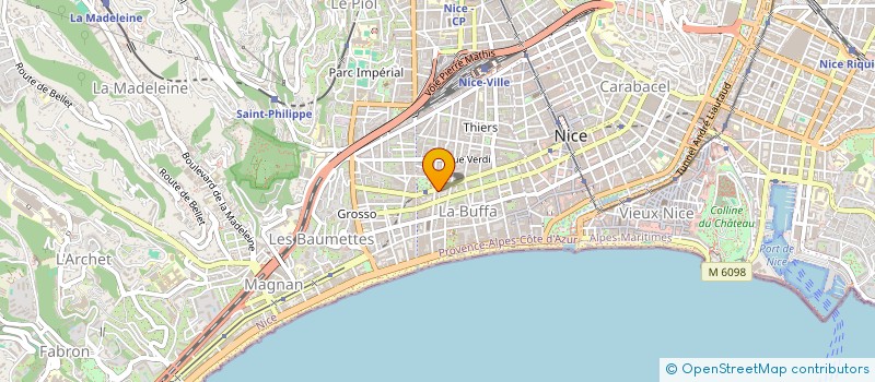 localisation de l'entreprise CVL+  NICE