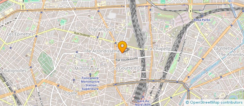 localisation de l'entreprise CVL AUTOMOBILES à PARIS