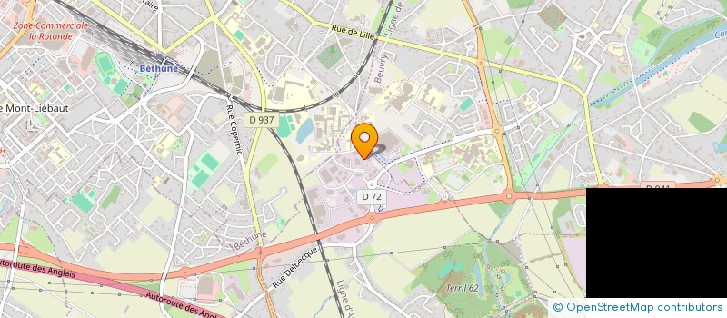 localisation de l'entreprise CVL FINANCES  VERQUIGNEUL