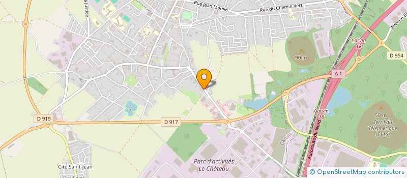 localisation de l'entreprise CVL MENUISERIE à CARVIN