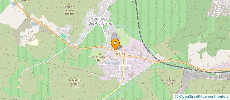 localisation de l'entreprise CVLAP à MONTREDON-DES-CORBIERES