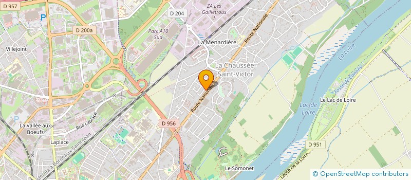 localisation de l'entreprise CVLD  LA CHAUSSEE-SAINT-VICTOR