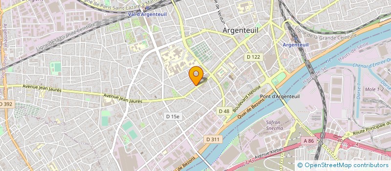localisation de l'entreprise CVLH BATI à CORMEILLES-EN-PARISIS